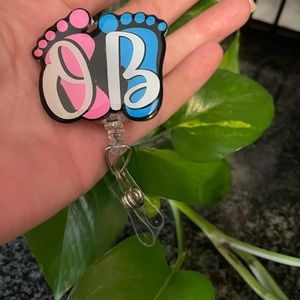 OB badge reel